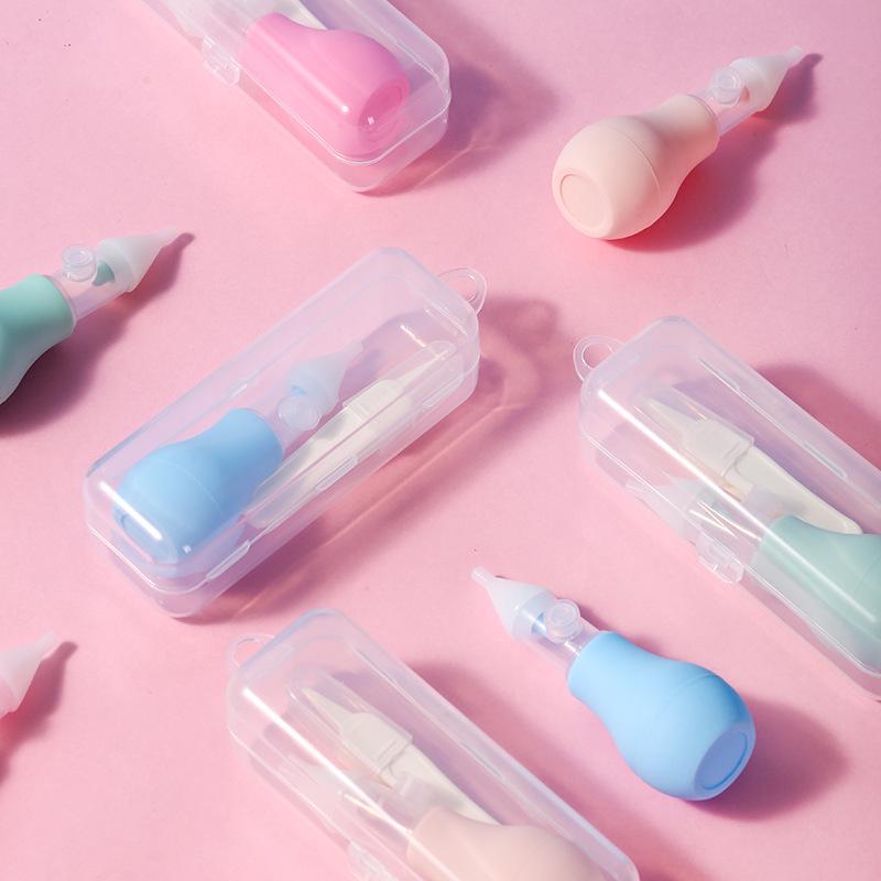Upgraded Anti-Reflux Baby Nasal Aspirator with Solid Silicone Pump