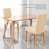Universal Plain Chair Cover Stretch Solid Color M Size Seat Covers for Dining Room Office Kitchen Home Decor No 100% Waterproof