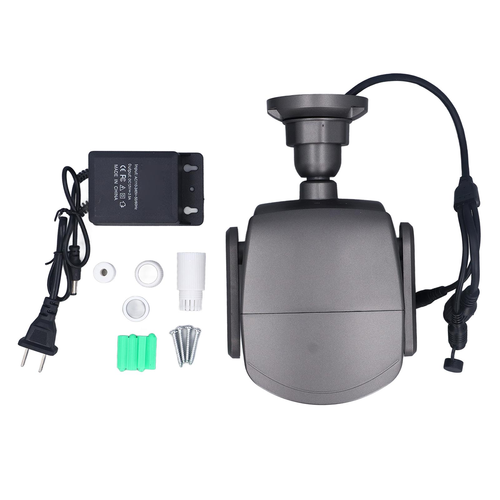 

3MP Outdoor Security Camera HD 1080P Super Wide Angle Fisheye Lens Surveillance Camera for Gate Road EU Plug