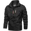 Jacke Herren Windbreaker Frühling und Herbst Technologie Drei-Schutz Jacke Lässig Locker Mit Kapuze Professionell Outdoor Winddichte Jacke