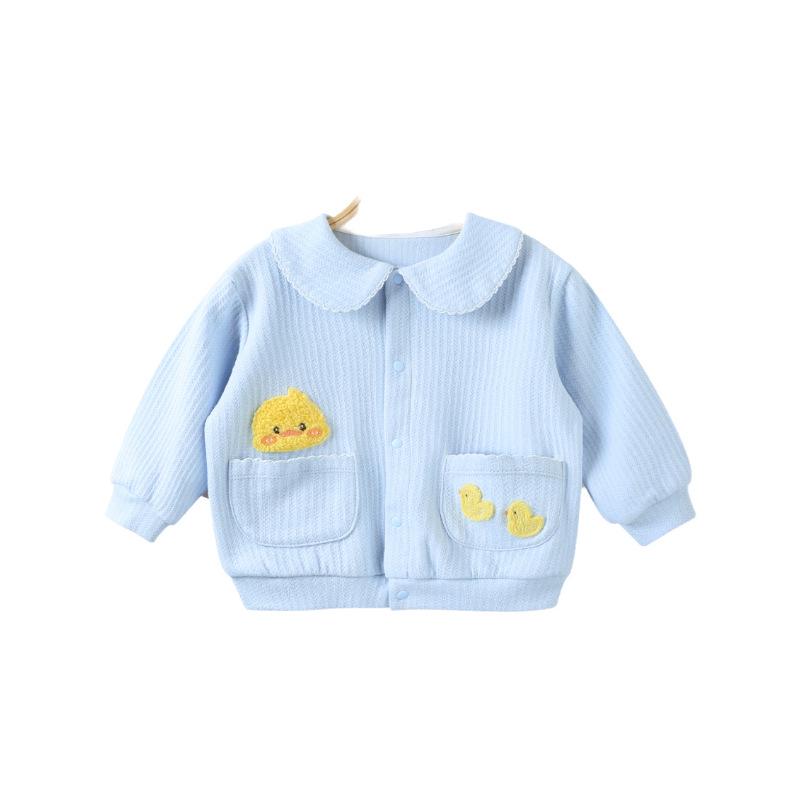 Youqi Baby Hoodie - Spring/Autumn Long Sleeve Cardigan for Children