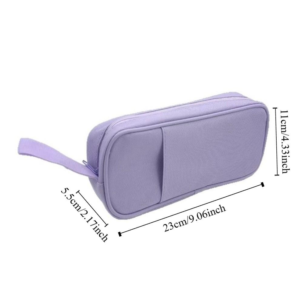 Stationery Storage Large Capacity Pencil Case Portable Cloth Stationery Bag  School