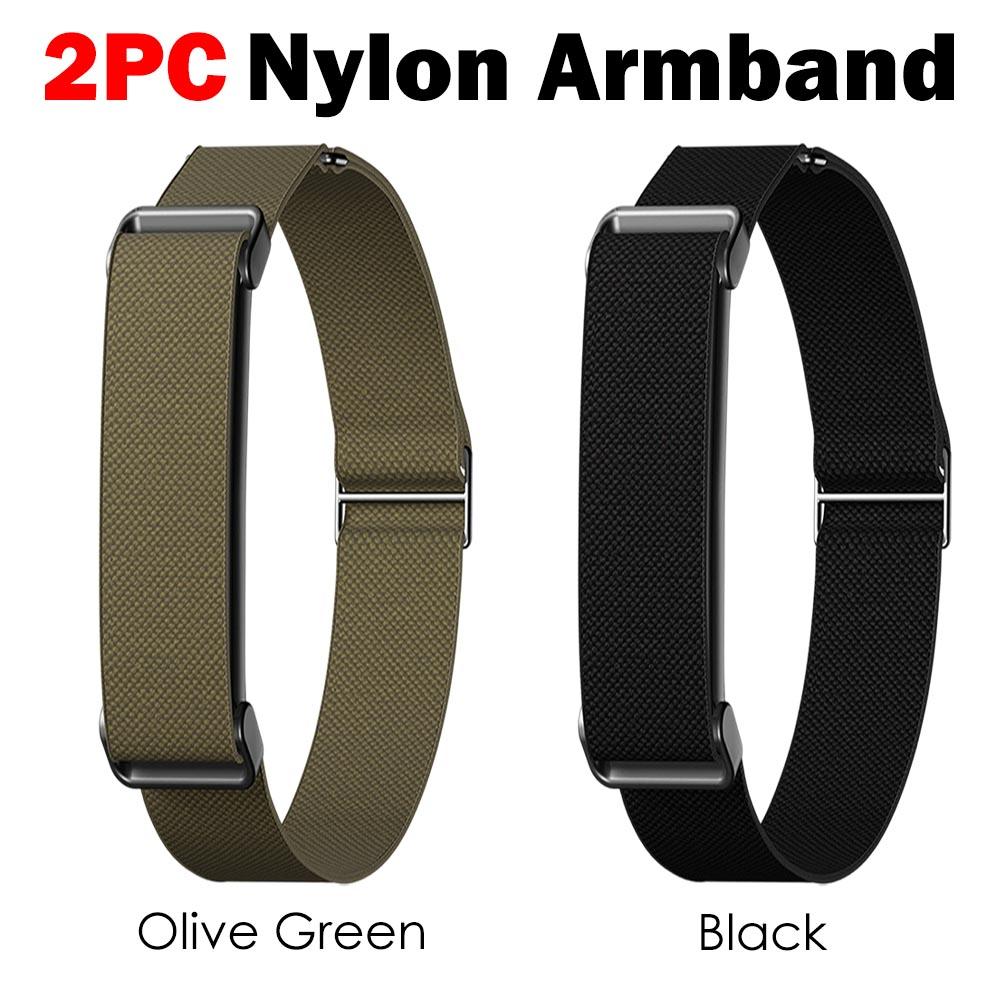Cinturino per Bicipiti in Nylon Compatibile con Google Fitbit Air Strap Fascia da Braccio Fitness Tracker Cinturino di Ricambio per Fasce Google Fitbit Air