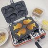ZISIZ Double-Sided Taiyaki & Waffle Baking Pan