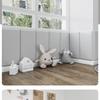 New DIY 3D Wall Mounted Headboard Soundproof Wall Panels Upholstered Anti Collision Bedside Tatami Soft