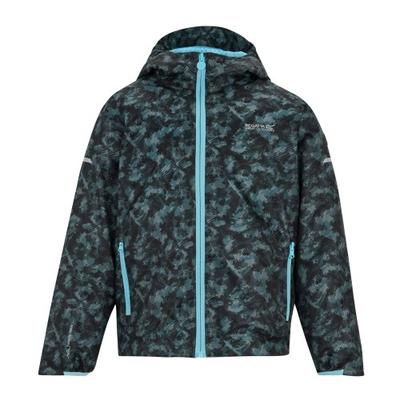 Childrens/Kids Lever II Scratched Camo Waterproof Jacket
