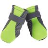 4 Stück Haustier-Hundeschuhe, rutschfeste, weiche Sohle, atmungsaktives Mesh, verstellbare Riemen, Stiefel