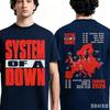 System Of A Down Trasa po UE i Wielkiej Brytanii 2026 Koszulka Y2k Popularna Odpowiednia zarówno dla Mężczyzn, jak i Kobiet