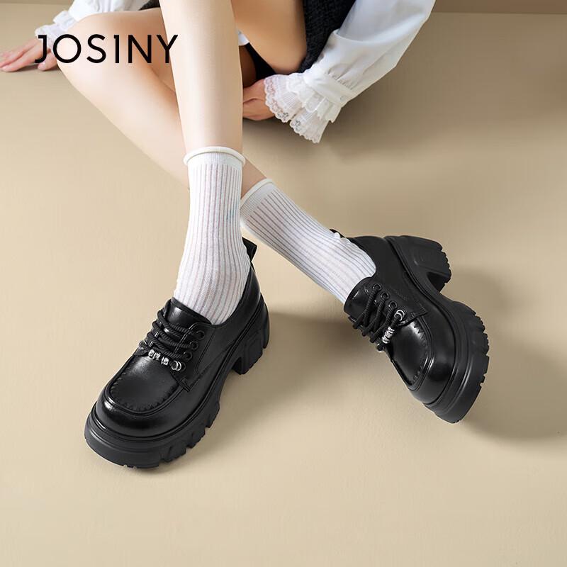 Zhuoshini Women's Chunky Platform Loafers