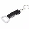 3 In 1 Keychain Beer Bottle Opener Stainless Steel Portable Red Wine Beer Bottle Opener Foil Cutter  Kitchen Tool