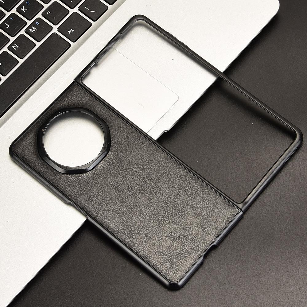 Etui na Honor Magic V3 5G Tekstura liczi Skóra PU+PC Pokrowiec na telefon