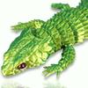 3D Lizard Simulation Model Action Toy Desktop Decor Realistic Looking Vibrant Color Animal Theme Lizard Fidget Toy Photography Prop