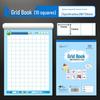 Free Shipping: High-Spec 16K Blue-Pink Large Vertical Flip Homework Notebook for Primary & Secondary Students