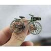 Creatieve Fiets Broche voor Dames Heren Mode Strass Bloemenmand Broches Spelden Sieraden Accessoires Feest Cadeaus 2025