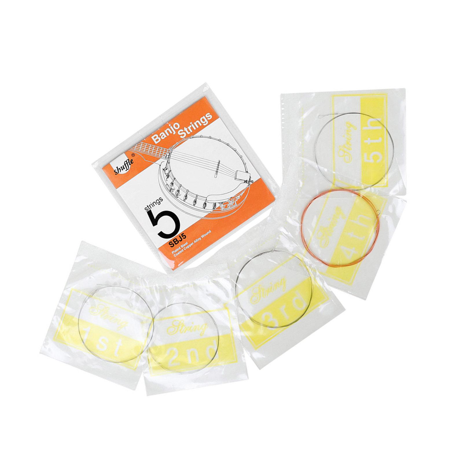 

Replacement Strings 5 String Banjo Strings Repair Strings Suitable for Enhancing Durability and Extended Playability 1