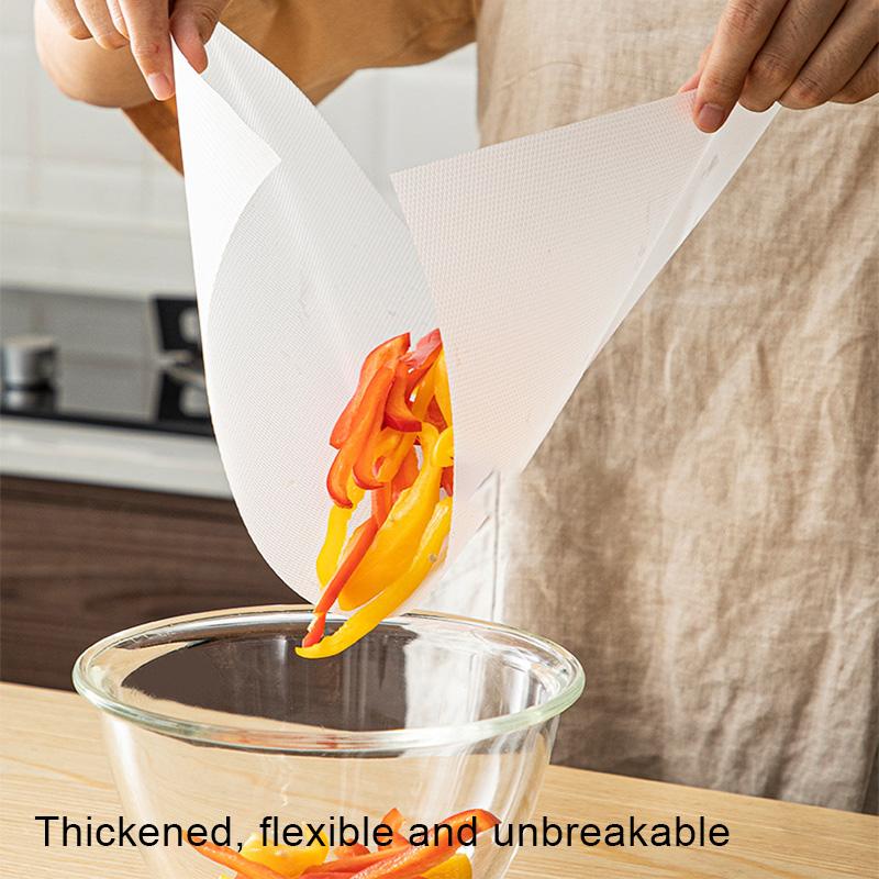 1PC Disposable Chopping Board Mat Kitchen Meat Cutting Paper Fruit Cutting Board Mat Outdoor Occupying Board Mat