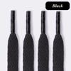 White Flat Sport Shoelaces Thick Non-Elastic Sneaker Lace for Women Leisure Shoe String Accessories