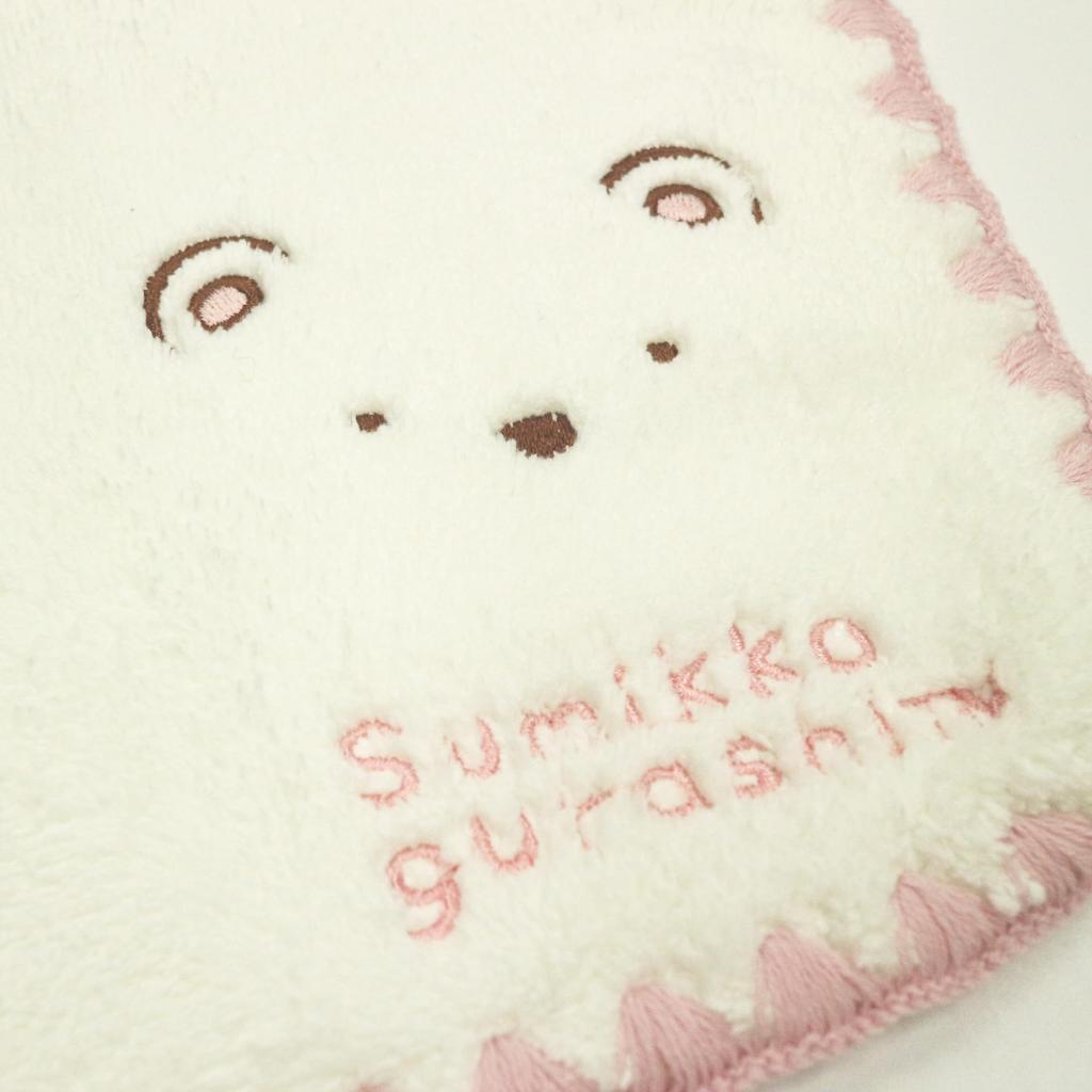 Marushin Sumikkogurashi Simple Polar Bear Micro Face Antibacterial and Odor 6575028400 Towel, Resistant,