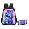 Stitch Combination Set Peripheral Backpack Men'S And Women'S Pencil Bag