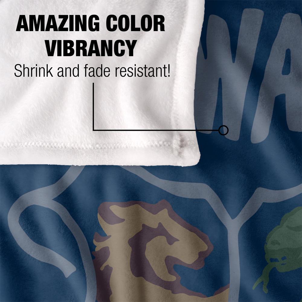 Harry Potter Hogwarts Doodle Blanket