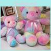 Teddy Colorful Glowing Bear Plush Toy Stuffed Animal Doll Decoration Kids Gift