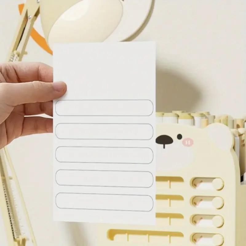 Multi-FunctionalPortable Desktop Organizer With Task List & Storage Pen Holder Office Accessories Desk Stationery Box Drawers
