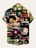 Men's All-over Print Pattern Shirt