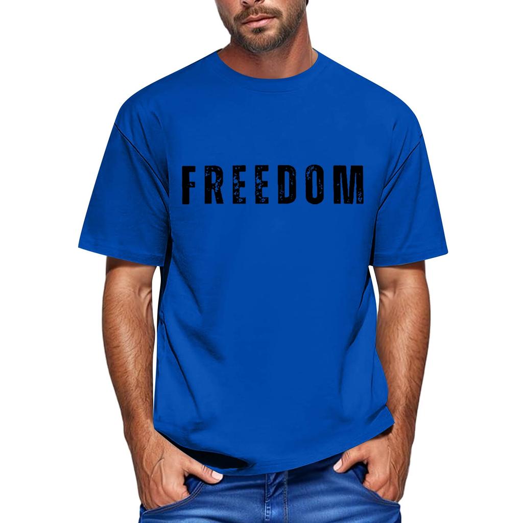 Unisex Printed Casual Short-sleeved Shirt