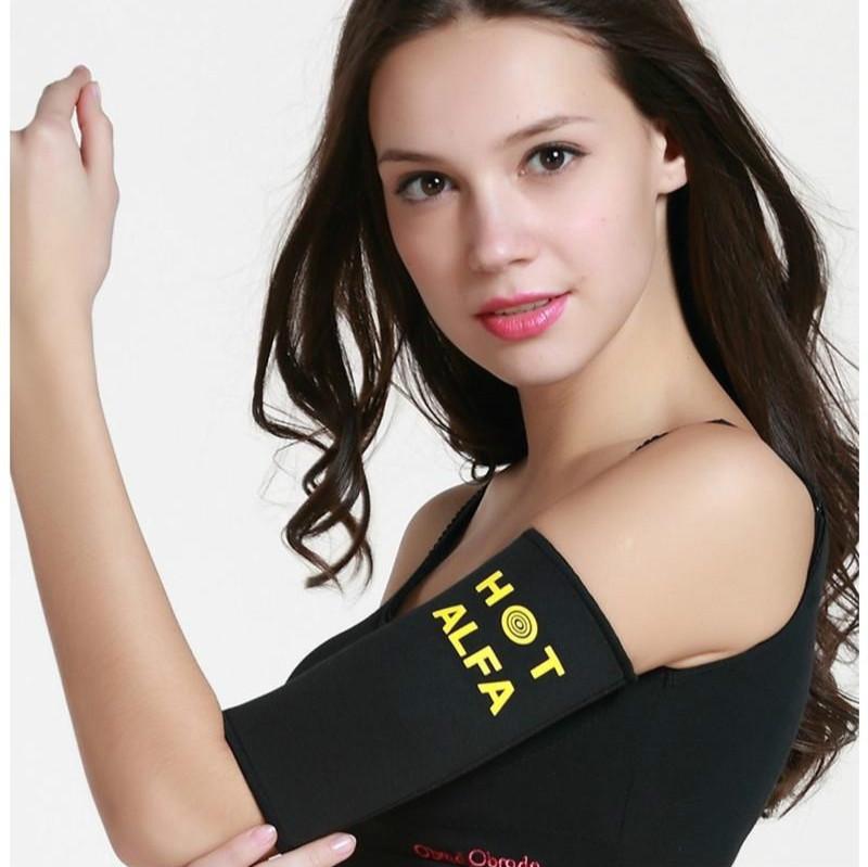 Women Slimming Arm Shaper Sweat Arms Supportors Warmer Beauty Body Neoprene Belt Lift Arms Wrap