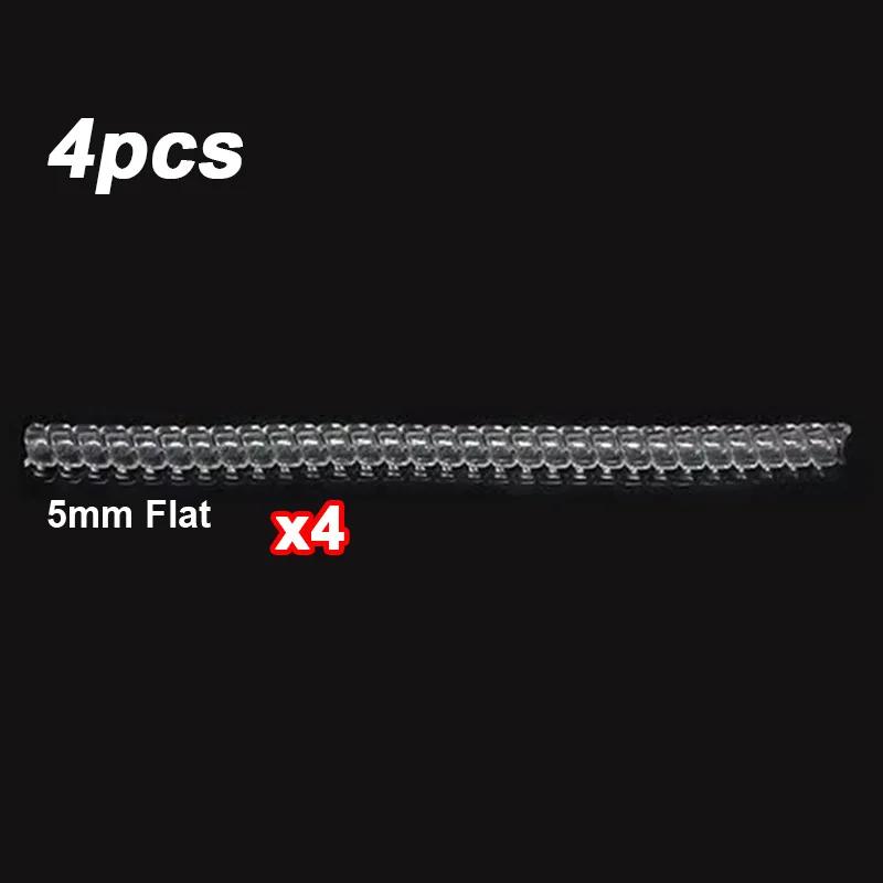 4pcs/Set Spiral Invisible Ring Size Reducer Tools Spring Based Rings Adjust Transparent Tightener Resizing Tool Jewelry Guard