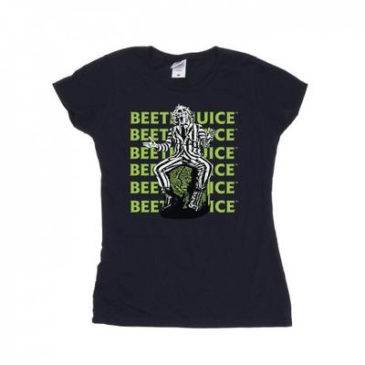 Womens/Ladies Pose Repeat Cotton T-Shirt