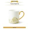 Yongfengyuan National Porcelain Magnolia Ceramic Mug 350ml