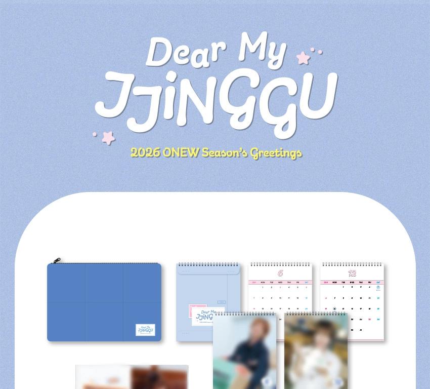 [POB] ONEW (SHINee) [Dear My jjinggu] 2026 SEASON'S GREETINGS