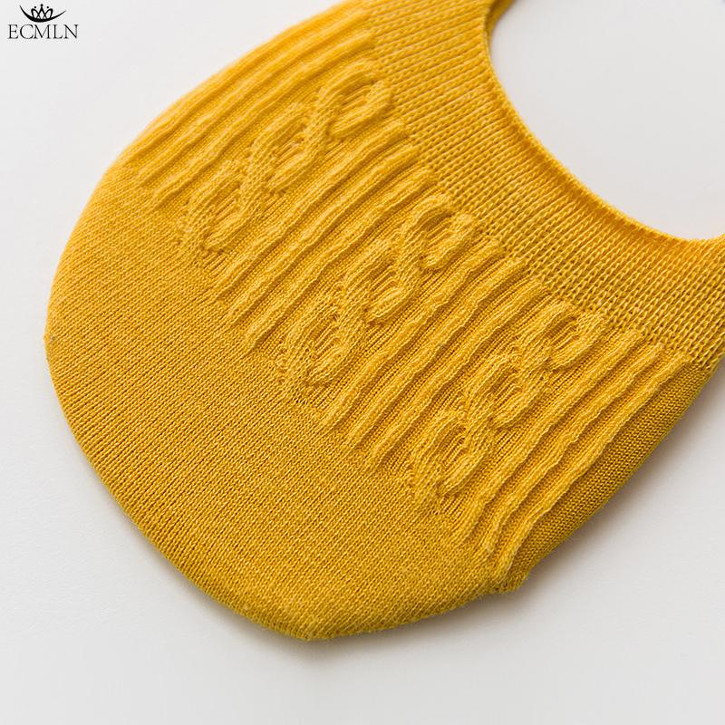 Mode Baumwolle Frauen Socken Feste Schneeflocke Softable Lustige Socken Frauen Sommer Slipper Socken Boot Socken Frauen Socken