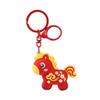 Twelve Zodiac Animal Keychain: Year of the Horse Pendant - Cute Cartoon Backpack Charm
