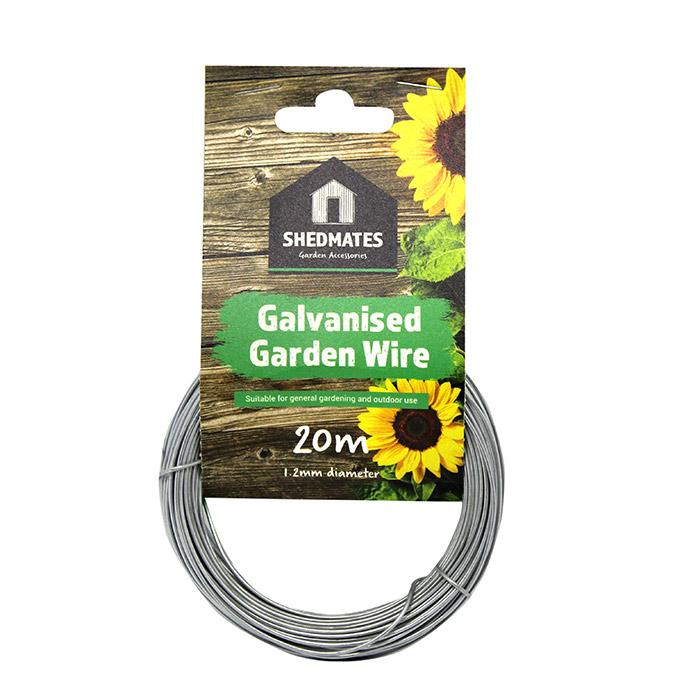 Kingfisher Galvanised Garden Wire 20m x 1.2mm