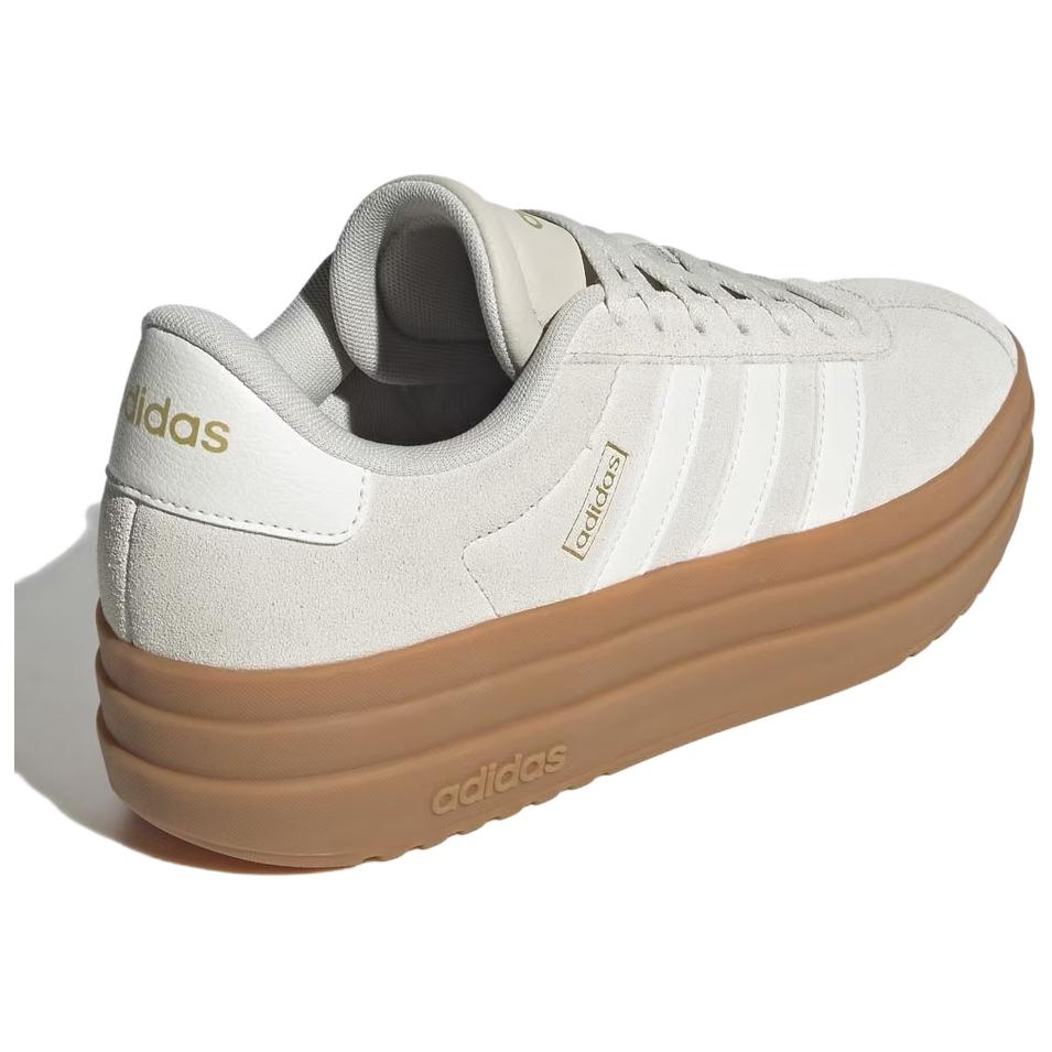 Adidas VL Court Bold Pohodlné Všestranné Nízké Skate Boty Dámské tenisky Off-White JQ5633