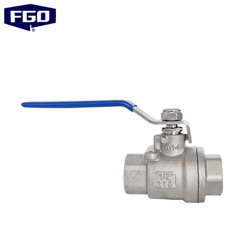 FGO Stainless Steel 316 Two-Piece Ball Valve Q11F-16R