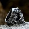Iron Warrior Hip-hop Punk Style Jewelry Retro Domineering Ring