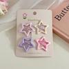 Y2K Dopamine Color Pentagram Small Hair Clip for Women & Kids - Cute Bangs & Side Hair Accessory