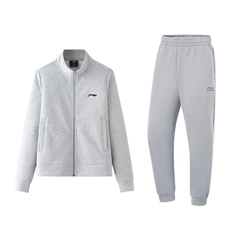 Li Ning Casual Sportswear Unisex Coin Gray+Geological Gray AWDVP57-1+AKLV891-2 XL