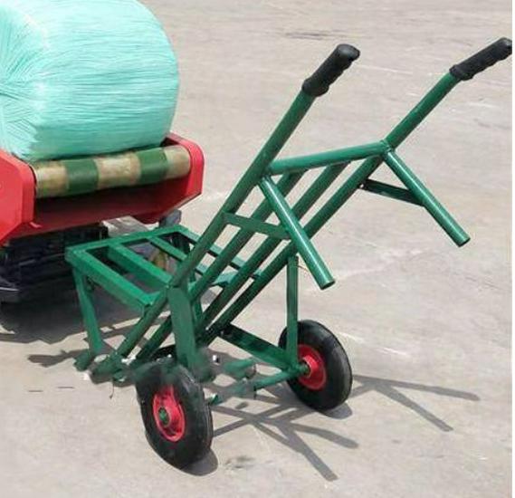 Fully Automatic Silage Baling and Wrapping Machine with Feeding Hopper