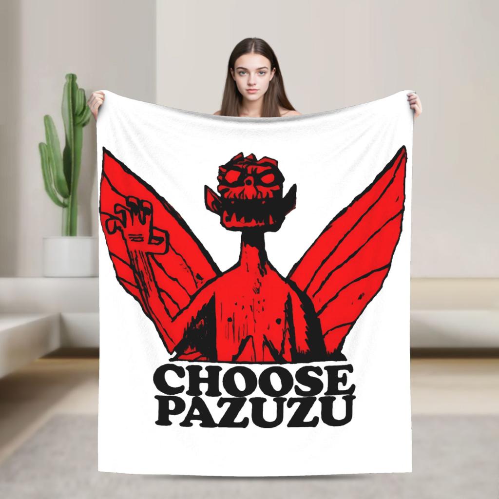 Gorillazs Punk Rock Blanket Super Warm Aesthetic Plush Throw Blanket For Couch Chair Sofa Bed Travel Flannel Bedspread Bed Cover