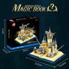 Castle Book Construction Blocks  Moc Assembly 3D Model Dragon Moc Small Brick Figurine Toys For Kids Christmas Present