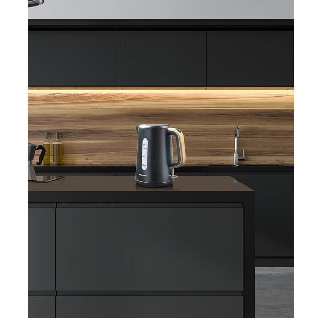 Kettle Bestron AWK2200BW Black & Wood