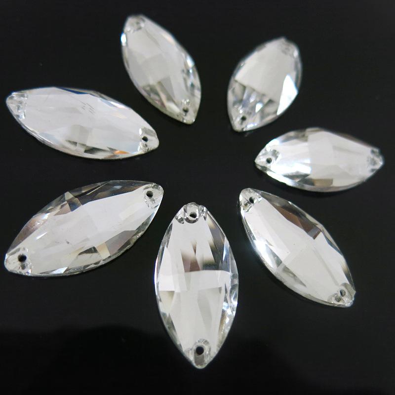 Hand Sewn Drill, Horse Eye Crystal Glass Diy Rhinestone Beauty Clothing Wedding Accessories Accessories