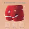 LangSha Girls' Cotton Antibacterial Boxer Briefs 4-Pack