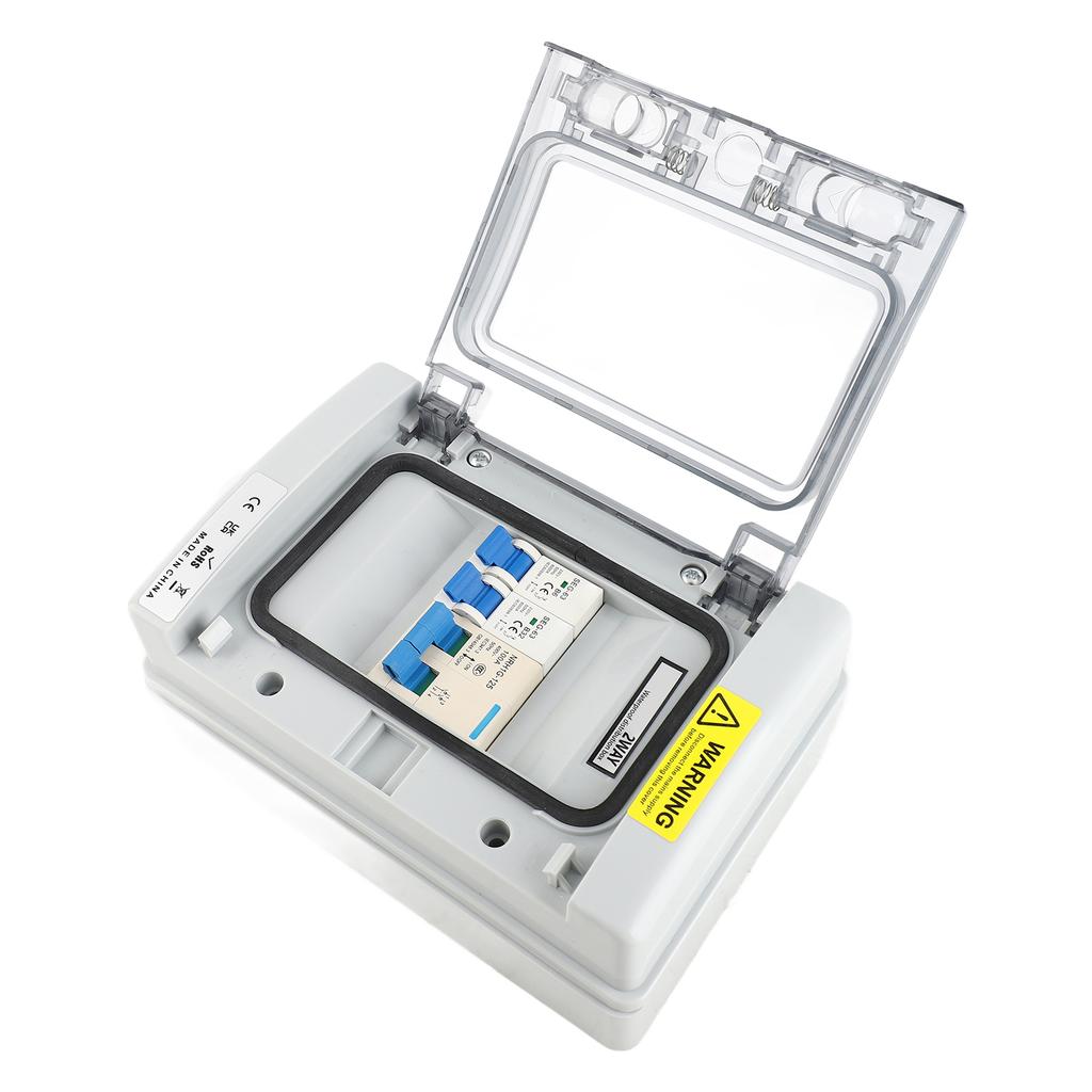 Αδιάβροχο Κουτί Διανομής ABS PC Κουτιά Προστασίας Διανομών Ασφαλειοδιακοπτών για Γκαράζ 230V