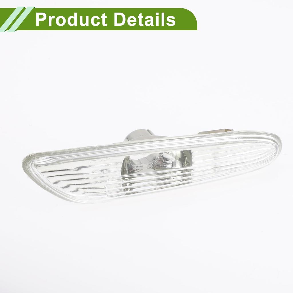 HOPESPANNER BMW Seria 3 E90 2006-2010 Nr 63137253326 Pokrywa kierunkowskazu bocznego Wodoodporna Biała Lewa