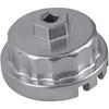Oil Filter Wrench for Toyota,Lexus,RAV4,Camry,Cruiser,Avalon,Tacoma,Tundra,Highlander,Sienna-64mm 14 Flute Oil Filter Cap Removal Tool